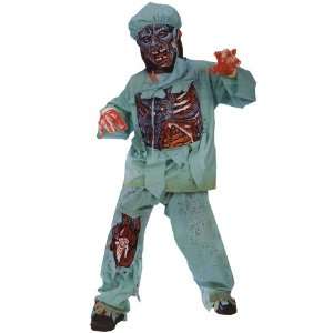  Zombie Doctor Costume Child Medium 8 10: Toys & Games