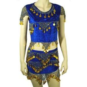  Belly Dance Outfit   Sax: Home & Kitchen