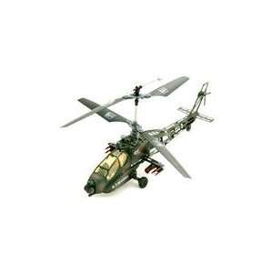  RC AH 64 Apache RTF 4 CH Electric Helicopter: Toys & Games