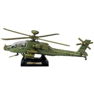  Motor Max: AH 64 Apache Helicopter 1:48 Scale Die Cast 