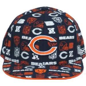   Bears Some Embroidered Multi team Logo Fitted Cap: Sports & Outdoors