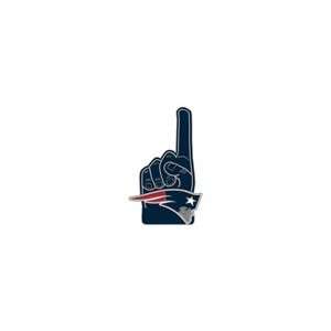    New England Patriots Number 1 Finger Pin