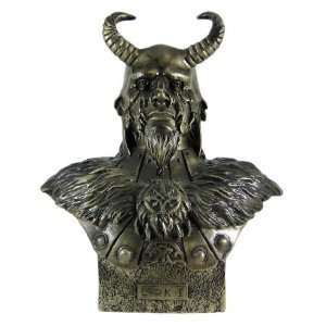  Norse God Loki Bronze Finish Bust Statue Viking: Home 