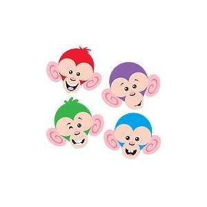  Monkey Mischief Friendly Faces Accents Variety Pack: Toys 