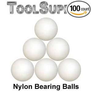 100 1/2 nylon precision bearing balls:  Industrial 