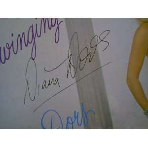  Dors, Diana Swinging Dors 1960 LP Signed Autograph 