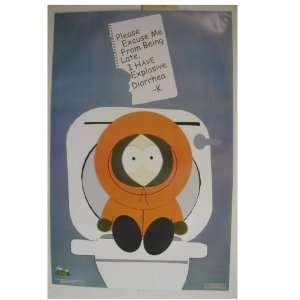 South Park Poster Kenny on Toilet Southpark:  Home 