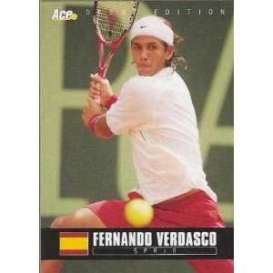 Fernando Verdasco Tennis Card 