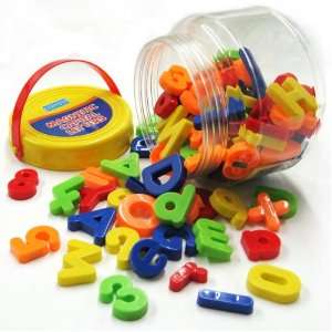  Megcos Fun Magnetic Letters & Numbers Set 100 Pieces 