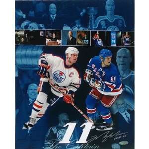 Steiner Sports MESSPHS011002 NHL Mark Messier Oilers and Rangers Hall 