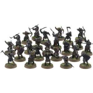    Lord of the Rings Miniatures: Mordor Orcs (24): Toys & Games