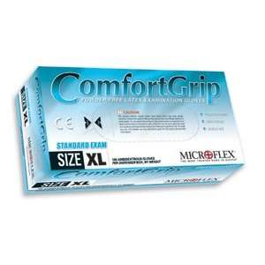 Microflex Comfort Grip Powder Free Latex Exam Gloves, X Small:  