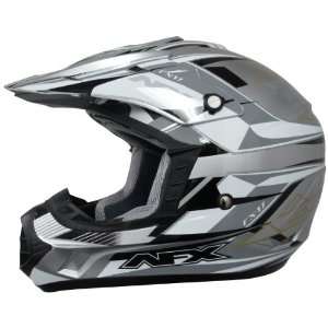    AFX FX 17Y Helmet Silver Multi Youth Medium M 0111 0801 Automotive