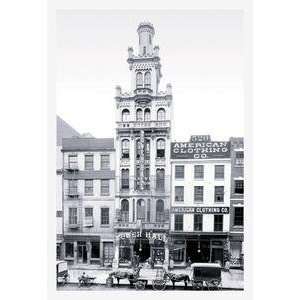    Vintage Art Tower Hall, Philadelphia, PA   08360 3