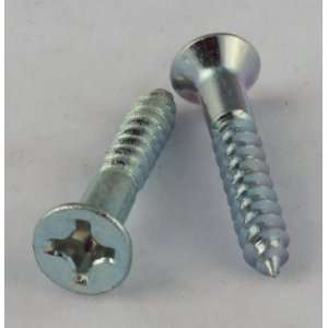  14 X 3 1/2 Phillips Flat Head Wood Screws Zinc 100 Pack 