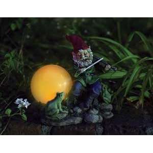  Fiddler Solar Garden Gnome: Patio, Lawn & Garden