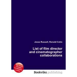  List of film director and cinematographer collaborations 