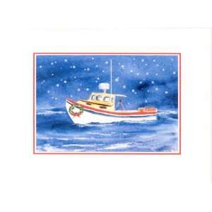  Christmas Cards   Lobster Boat: Health & Personal Care