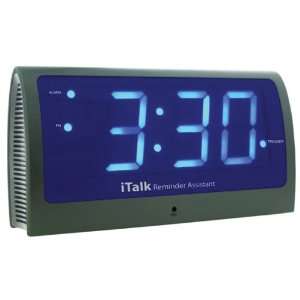  iTalk Reminder Assistant Voice Activated Clock Health 