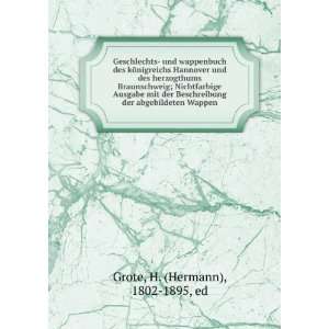  Geschlechts  und wappenbuch des kÃ¶nigreichs Hannover 