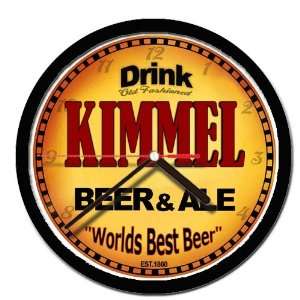  KIMMEL beer and ale cerveza wall clock: Everything Else