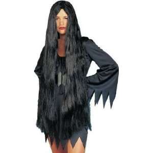  Franco American Novelty 245501 Deluxe Wig   Black: Toys 