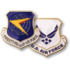  Twenty Second Air Force Challenge Coin 