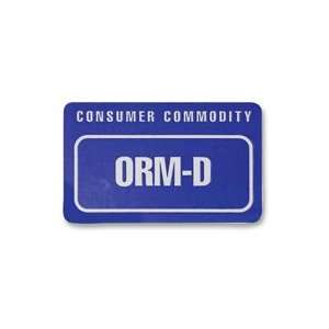  TCO10930 Tatco Shipping Label, ORM D, 1 1/2x2 1/2, 500 