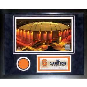  Syracuse Basketball Mini Game Used Court Collage: Sports 