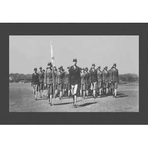 First Negro WACs to Arrive   12x18 Framed Print in Black Frame (17x23 