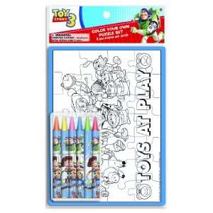  Toy Story Color Your Own Puzzle Sets (11368A): Office 