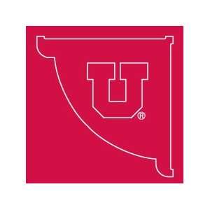  Utah Utes Block U Mailbox and Post (Red): Sports 