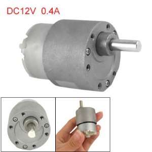   30RPM Output Speed 12V 0.4A Round DC Geared Motor