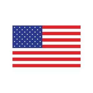  USA FLAG STATIC CLING 12X17