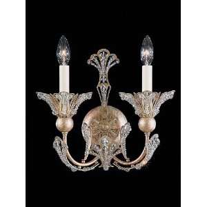 Schonbek 7856 42S Natural Rust / Strass Rivendell Crystal Two Light Up 