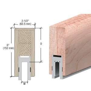 CRL/Blumcraft Maple Finish 632 Series 2 1/2 x 6 (63.5 x 152 mm) Wood 