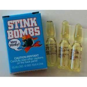  Stink Bombs Box of 3 Glass Viles: Everything Else