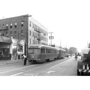  Coney Island and Neptune Avenues 20X30 Paper with Black 