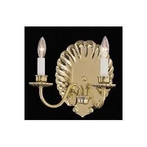 Nulco 1702 12 Polished Brass With Glass Shade Queen Anne Renaissance 