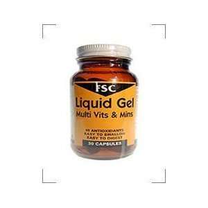  Fsc Liquid Gel Multi Vits & Mins 60 Capsules: Health 