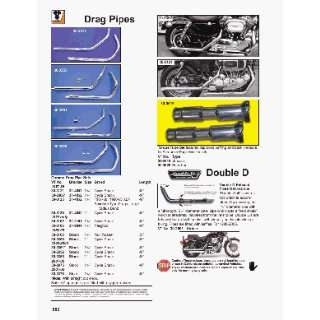  Drag Pipe Set  Chrome  2 Automotive