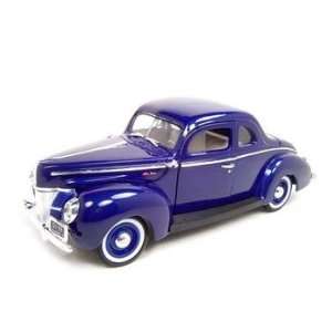  1940 Ford Coupe Blue 118 Diecast Model Toys & Games