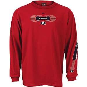   Red Preschool Split Second Long Sleeve T shirt: Sports & Outdoors