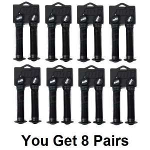  ODI LONGNECK GRIPS FOR BIKES AND SCOOTERS BLACK YOU GET 8 