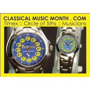 Timex (Men) :: Music Circle of 5ths Watch :: U.S. Patent 