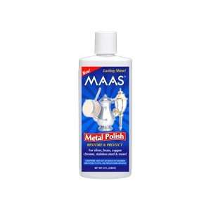 Maas Metal Liquid Polish   8oz 