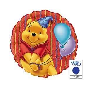  Pooh Party Time 18 Mylar Balloon: Health & Personal Care