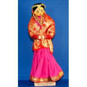 Ethnic Doll   Nepali Handmade Tall Bride Doll from Nepal 