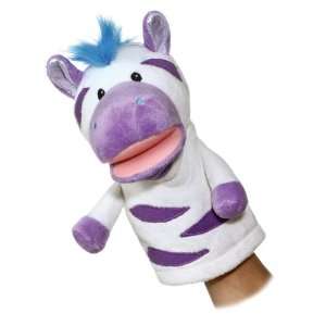  Aurora Plush 10 Brites Puppets Zebra: Toys & Games