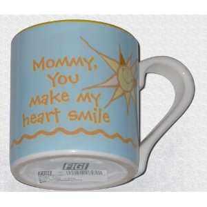  Figi Mommy, You Make My Heart Smile Ceramic Mug: Kitchen 